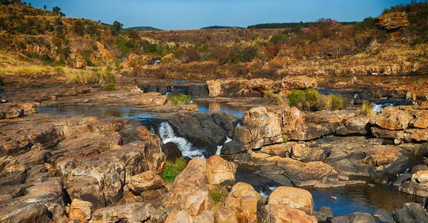In südafrikanischer Flussschlucht — Stockfoto