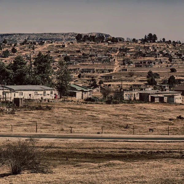 Dél-Afrika óvárosában, közel a hegy — Stock Fotó