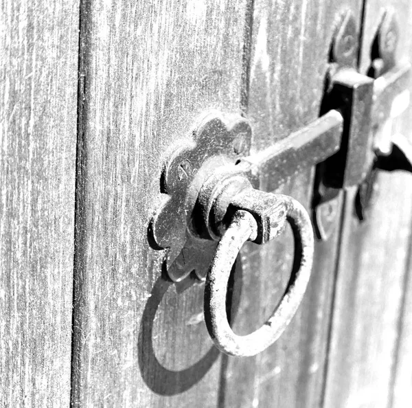 Na África do Sul entrada de porta antiga — Fotografia de Stock