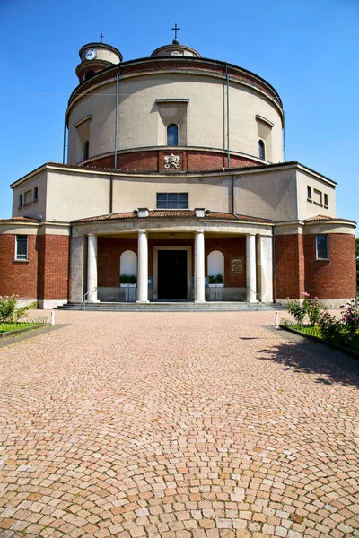 Lonate ceppino soyut İtalya kilise bell saat vaktimiz izle — Stok fotoğraf