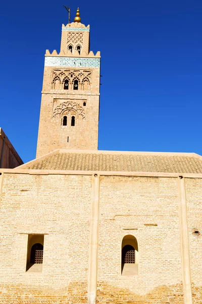 Maroc áfrica o céu azul — Fotografia de Stock