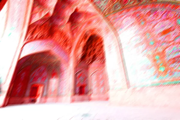 W Iranie starego meczetu — Zdjęcie stockowe