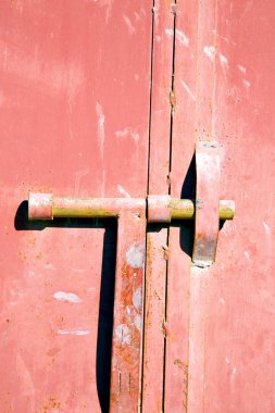 Kırmızı metal paslı kahverengi Fas Afrika  