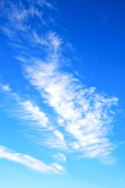 Cielo Blu Bianco Nuvole Morbide Sfondo Astratto — Foto Stock