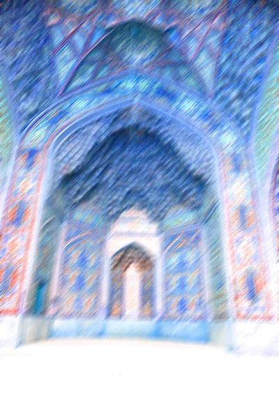 En iran la antigua mezquita — Foto de Stock