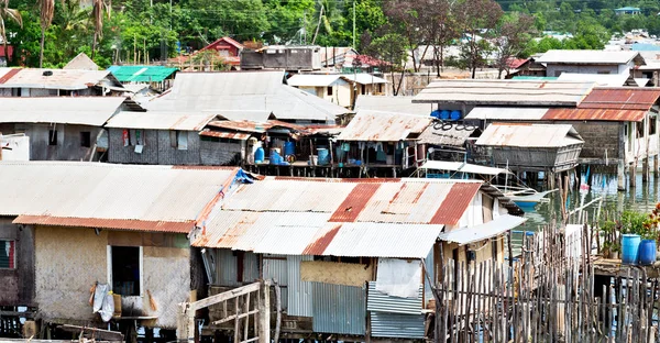 Casa na favela para os pobres — Fotografia de Stock