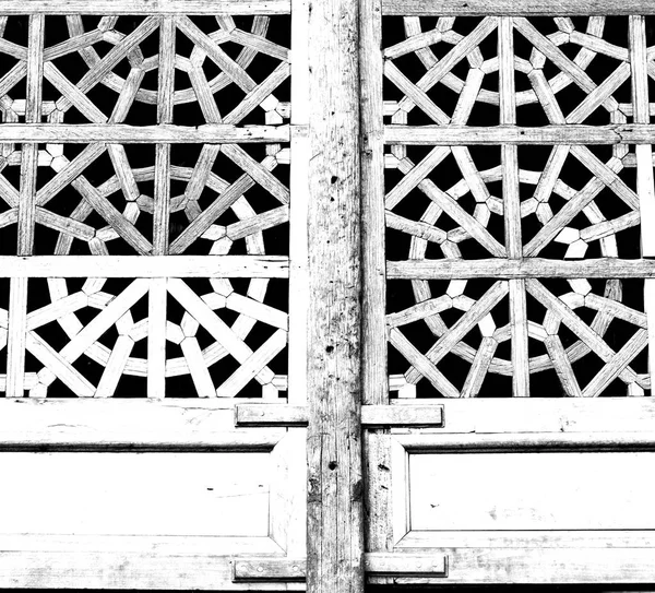 Размытие Антикварной Двери Ирана Вход Декоративная Ручка Фона — стоковое фото