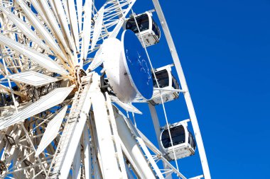 Güney Afrika'da bulanıklık ferris Nunik yakın çekim  