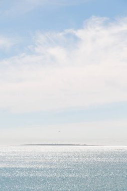    Güney Afrika kıyı şeridi ve ışık