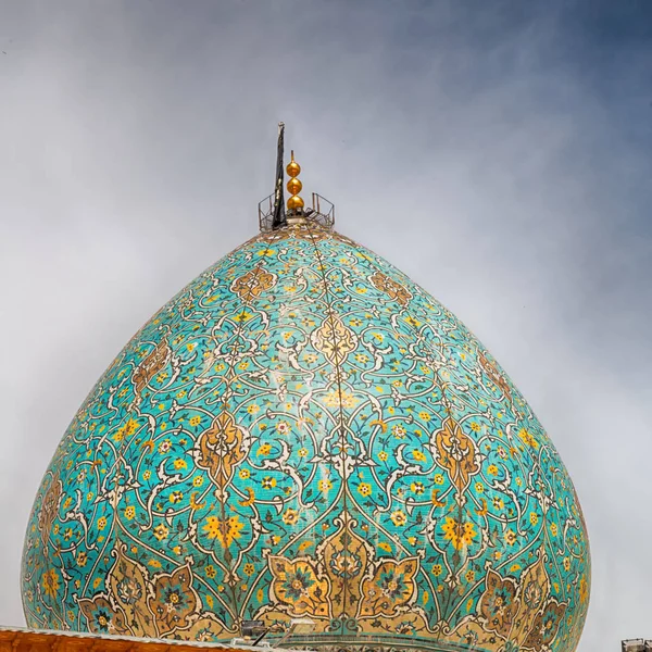 In iran the  old     mosque — Stock Photo, Image