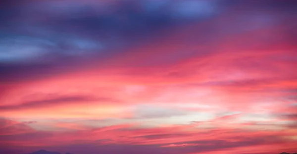 En philippines nuage abstrait et coucher de soleil — Photo