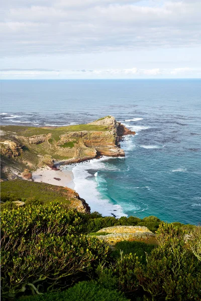In south africa coastline  and natural park reserve — Stock Photo, Image