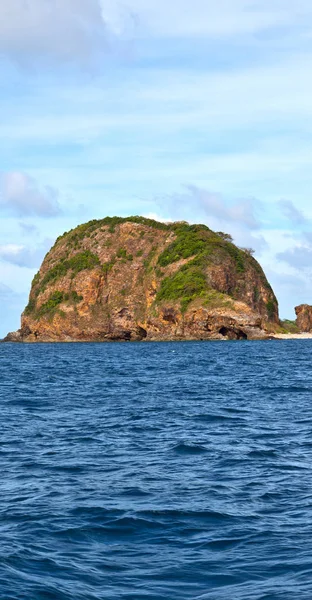 Une vue depuis le bateau et l'océan Pacifique — Photo