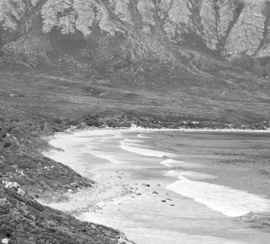 Güney Afrika kıyı şeridi Hint Okyanusu'nda 