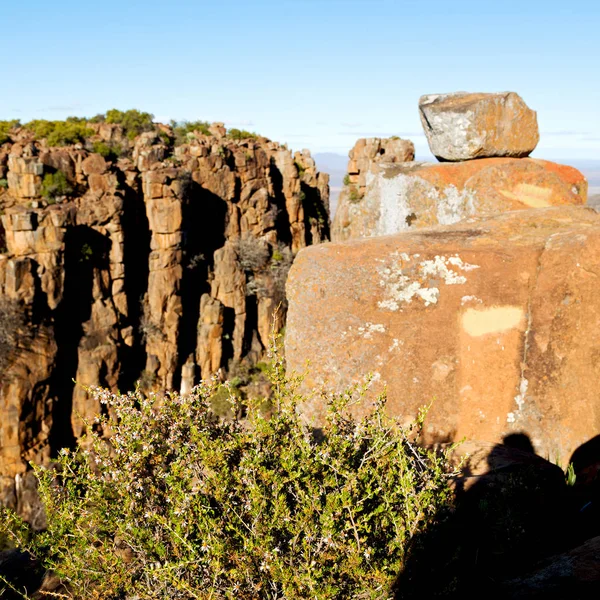 In Sud Africa valle della desolazione — Foto Stock