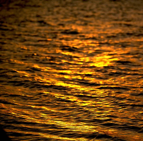 Na África do Sul mar oceano Índico — Fotografia de Stock