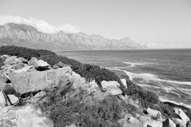 Güney Afrika kıyı şeridi Hint Okyanusu'nda 