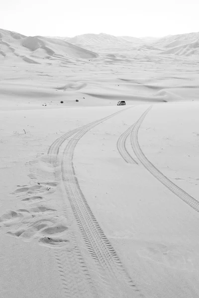 In oman old desert — Stock Photo, Image