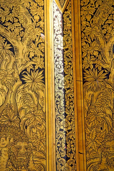  Tayland ve Asya bangkok tapınak soyut çapraz Renkler kapı wat saraylar renkleri din kapısı '