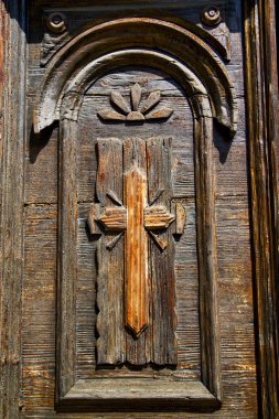 castronno varese soyut paslı pirinç kahverengi bayıltıcı bir kapı kapalı ahşap lombardy, İtalya