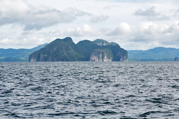 Blick vom Boot auf den Pazifik — Stockfoto