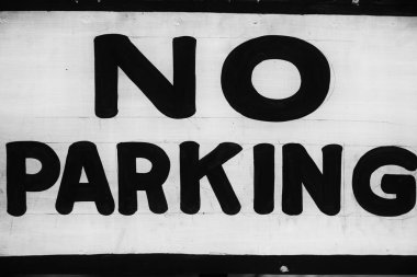 sinyal park yeri eski kirli etiket 