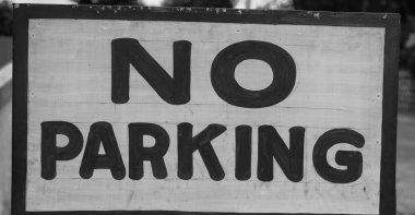 sinyal park yeri eski kirli etiket 