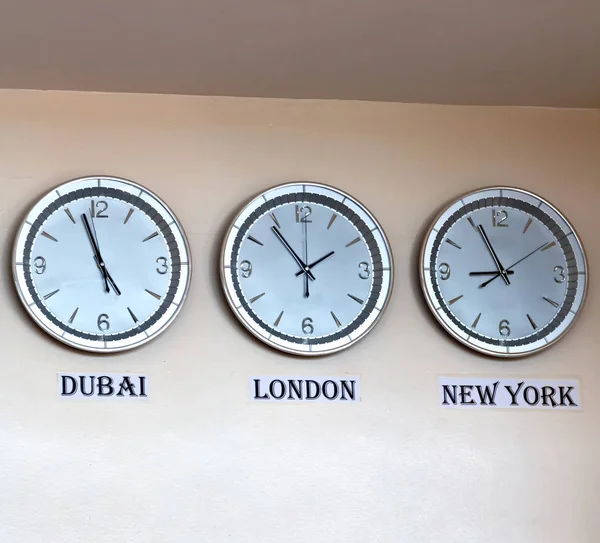 In philipphines airport  worldwide timezone — Stock Photo, Image