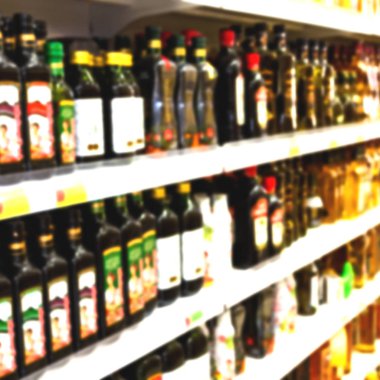İran'da soyut süpermarket bulanıklık 