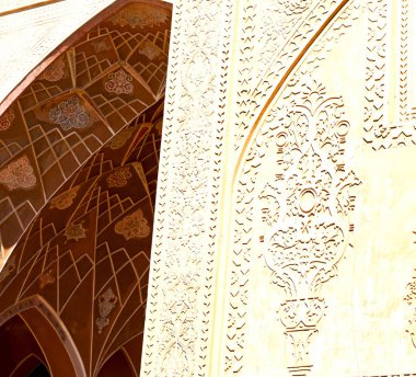 İran'ın eski dekoratif karolar 