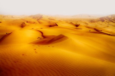 En düşük rub al hali boş çeyrek ve açık Umman eski çöl 