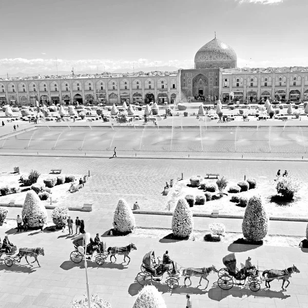 In iran   the old  square — Stock Photo, Image