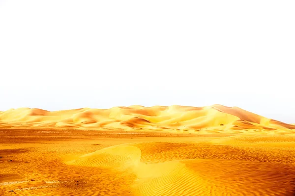 Dans oman vieux désert frotter al khali le quartier vide et en plein air — Photo