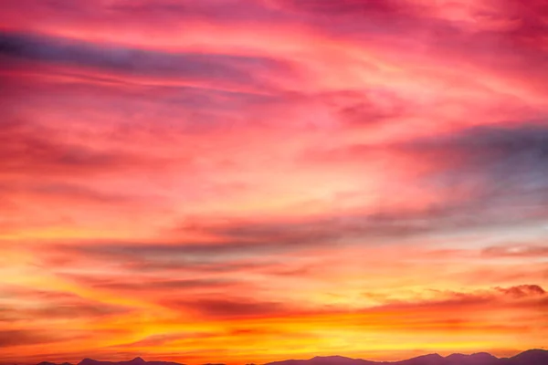 En filipinas nube abstracta y puesta de sol —  Fotos de Stock