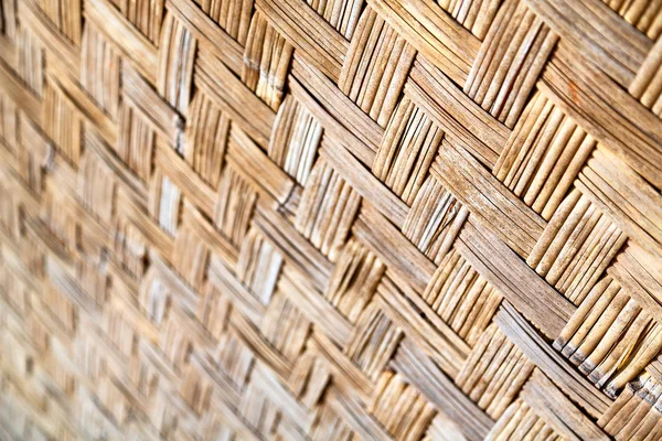 Budować ściany na wikliny bambusa — Zdjęcie stockowe