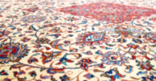 W Iranie antyczny dywan włókienniczych — Zdjęcie stockowe
