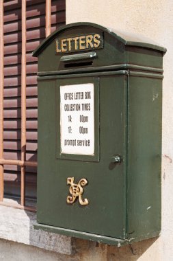 İtalya antik tarihi vintage kutusu yazı 