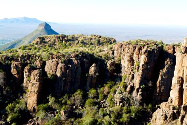   Güney Afrika ıssızlık vadisinde 
