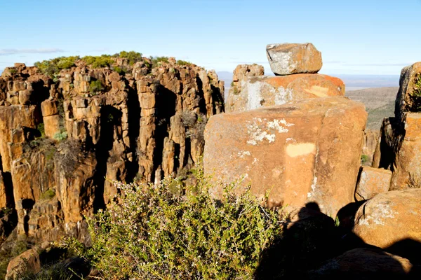 In Zuid-Afrika vallei van verlatenheid — Stockfoto