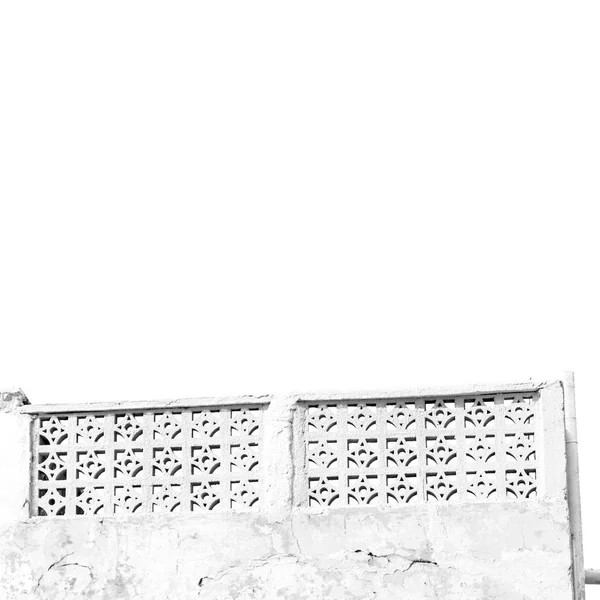 In oman de muur van grote muscat moskee — Stockfoto