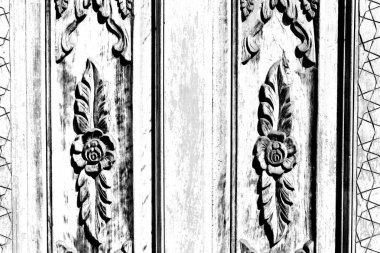 İran antika kapı girişinde 