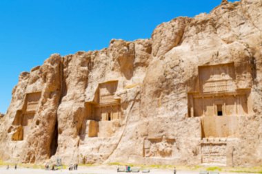 İran'da persepolis yakınındaki 