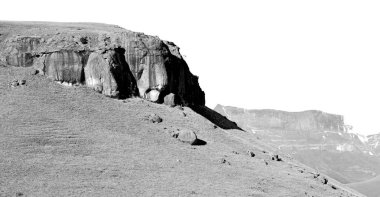   Güney Afrika ıssızlık vadisinde 