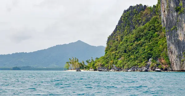 A view from  boat  and the pacific ocean — Stock Photo, Image