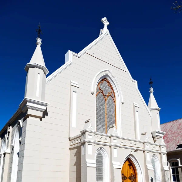 In Sudafrica vecchia chiesa nel centro della città — Foto Stock