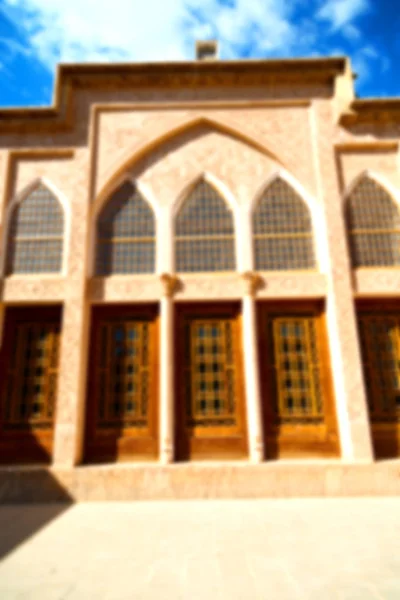 V Íránu staré okno architektura — Stock fotografie