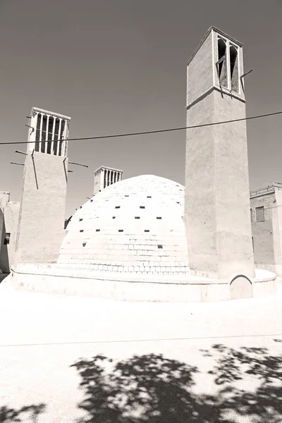 Di iran yazd menara angin tua — Stok Foto