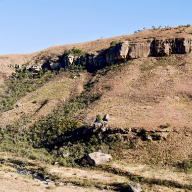   Güney Afrika ıssızlık vadisinde 