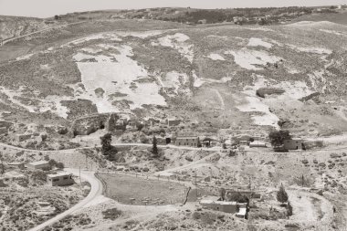 dağ antik kale manzarası