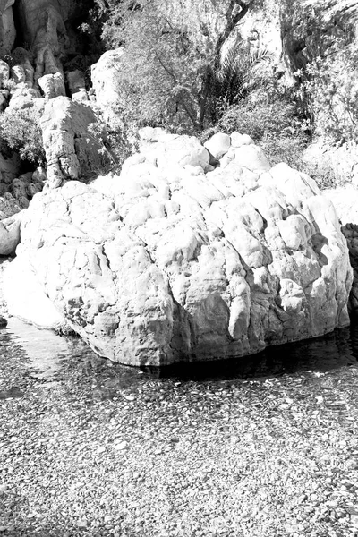 Em oman canyon de água — Fotografia de Stock